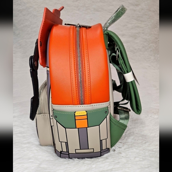 Loungefly Exclusive Star Wars Rebels Chopper Cosplay mini Backpack - Picture 2 of 6